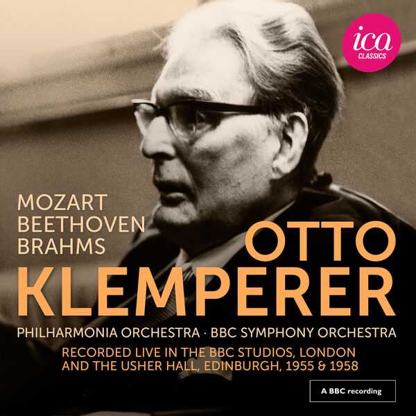 Otto Klemperer: Mozart, Beethoven, Brahms. Live 1955 &1958 (FLAC)