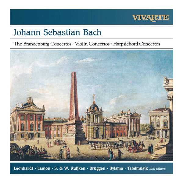 Leonhardt, Lamon: Bach - Brandenburg Concertos, Violin Concertos, Harpsichord Concertos (FLAC)
