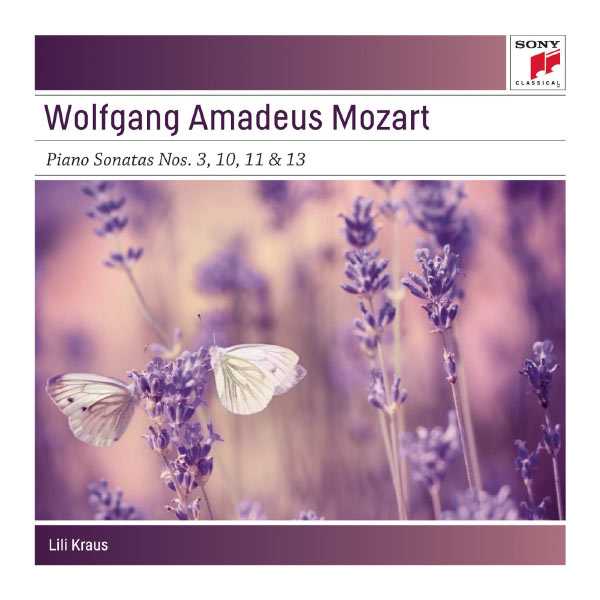 Lili Kraus: Mozart - Piano Sonatas no.3, 10, 11 & 13 (FLAC)