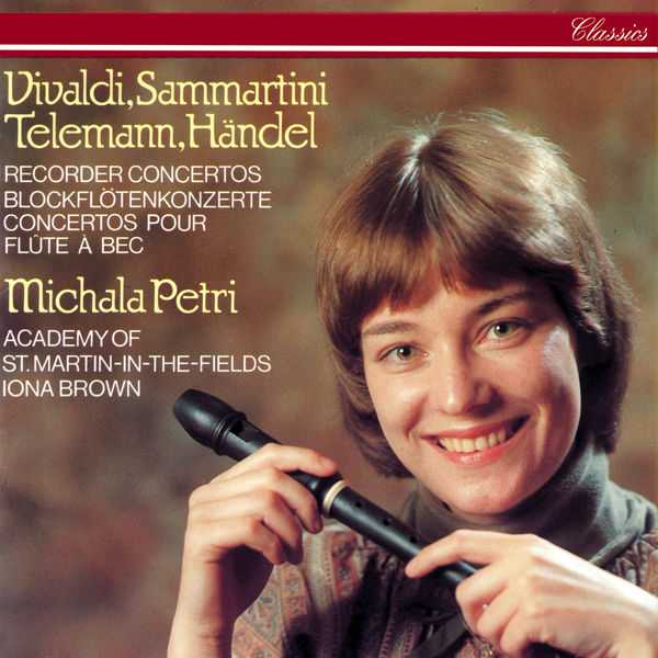 Michala Petri: Vivaldi, Sammartini, Telemann, Handel - Recorder Concertos (FLAC)
