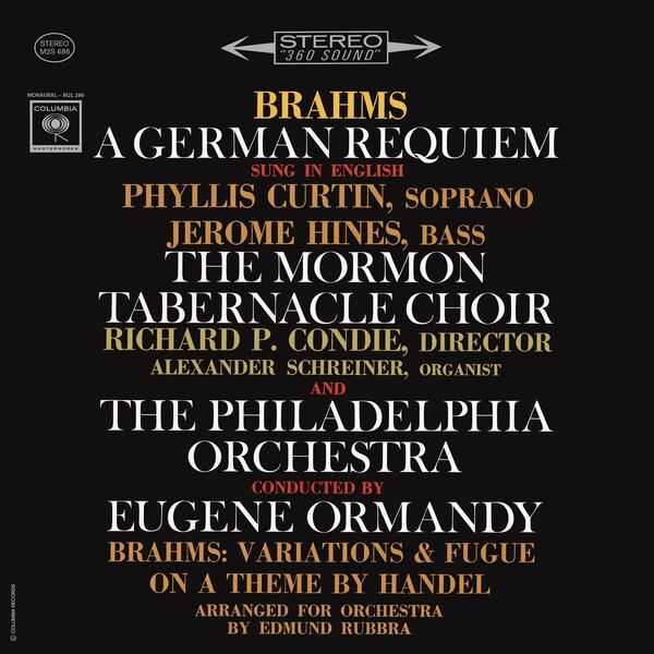 Ormandy: Brahms - A German Requiem (24/192 FLAC)