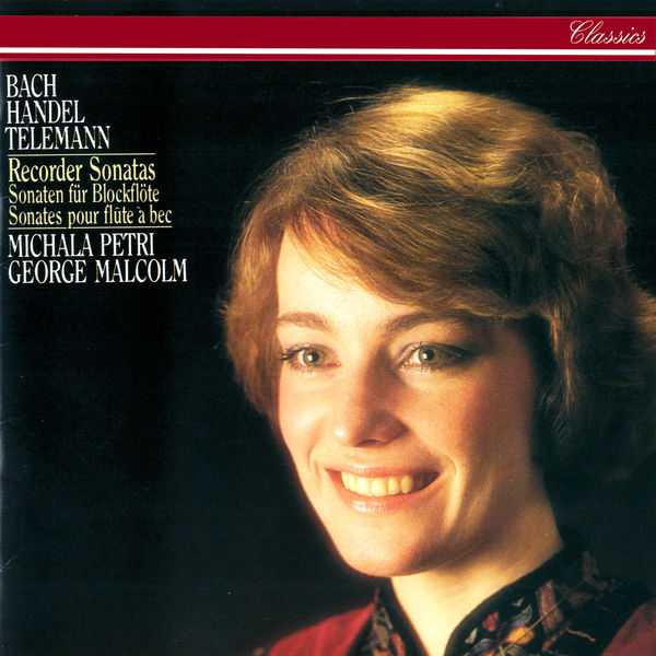 Michala Petri, George Malcolm: Bach, Handel, Telemann - Recorder Sonatas (FLAC)