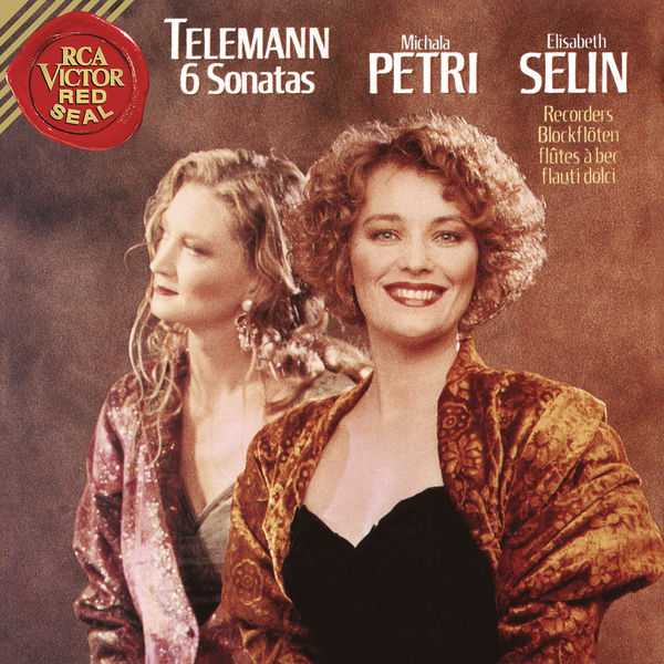 Michala Petri, Elisabeth Selin: Telemann - Six Sonatas (FLAC)