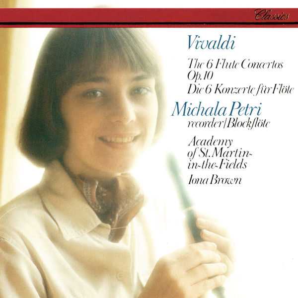 Michala Petri: Vivaldi - The 6 Flute Concertos op.10 (FLAC)