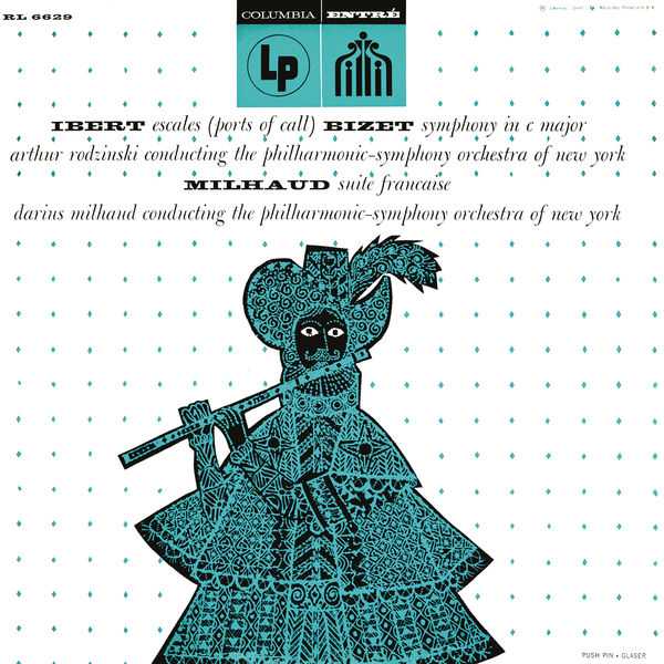 Rodzinski, Milhaud: Bizet - Symphony in C, Carmen; Milhaud - Suite Française, Ibert - Escales (24/96 FLAC)