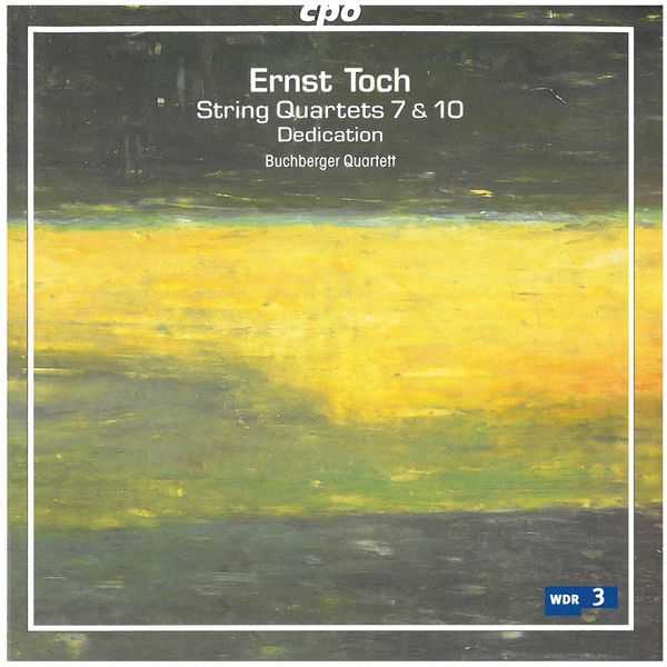 Buchberger Quartett: Toch - String Quartet no.7 & 10 (FLAC)