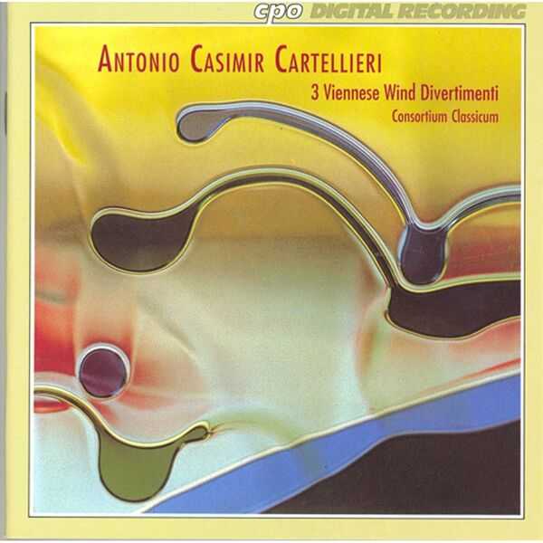 Consortium Classicum: Antonio Casimir Cartellieri - 3 Viennese Wind Divertimenti (FLAC)