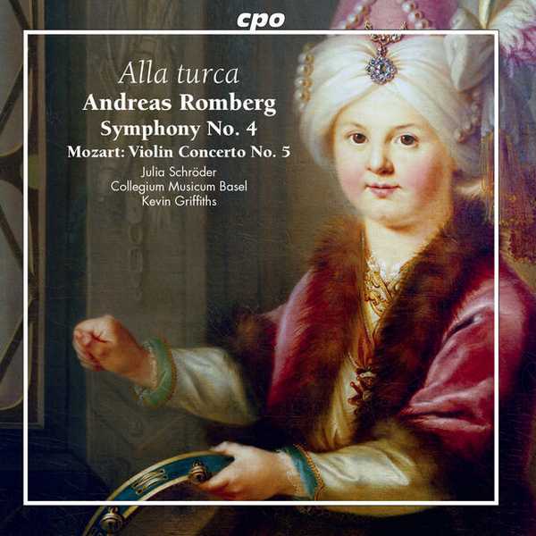 Schröder, Griffiths: Romberg - Symphony no.4, Mozart - Violin Concerto no.5 (FLAC)