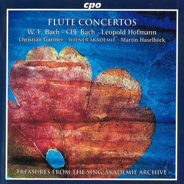 Christian Gurtner, Martin Haselböck: W.F. Bach, C.P.E. Bach, L. Hofmann - Flute Concertos (FLAC)